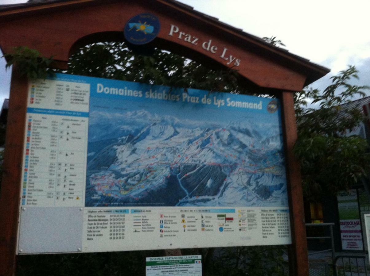 Terrasses Du Mont Blanc Apartment Le Praz de Lys Exterior foto